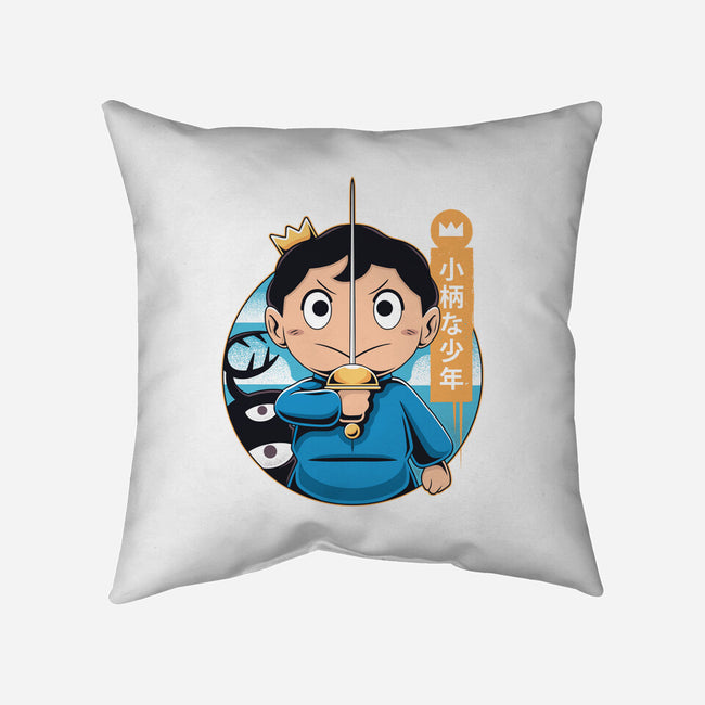 Bojji And Kage-none removable cover throw pillow-Alundrart