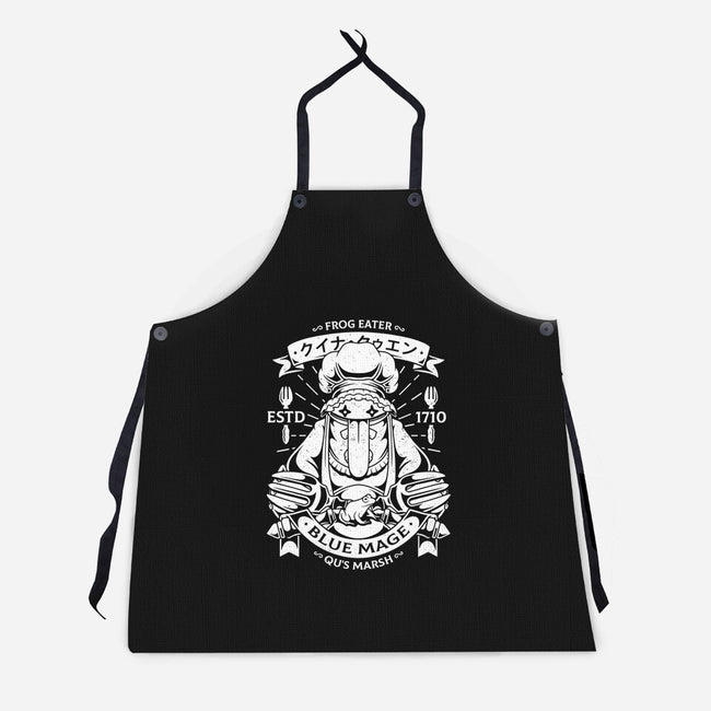 Quina Blue Mage-unisex kitchen apron-Alundrart