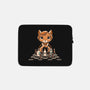 The Cat's Gambit-none zippered laptop sleeve-tobefonseca