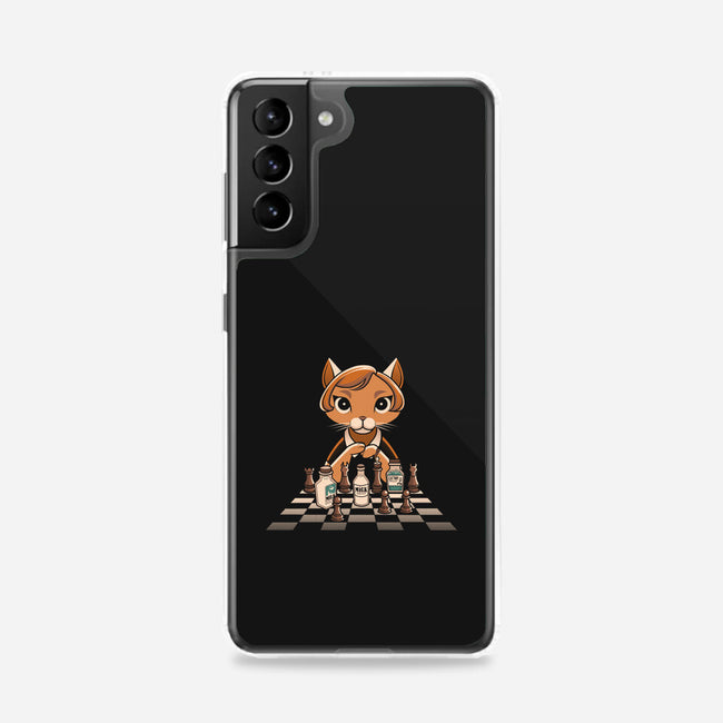 The Cat's Gambit-samsung snap phone case-tobefonseca