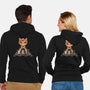 The Cat's Gambit-unisex zip-up sweatshirt-tobefonseca