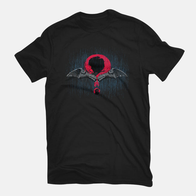 Riddles In The Shadows-womens basic tee-rocketman_art