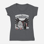 Bat Parade-womens v-neck tee-krisren28
