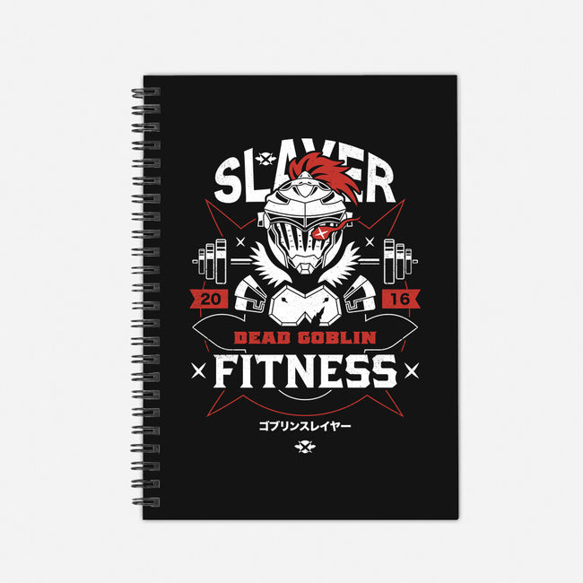 Dead Goblin Fitness-none dot grid notebook-Logozaste
