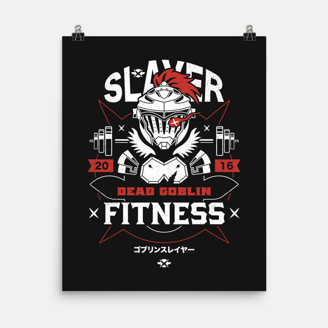 Dead Goblin Fitness-none matte poster-Logozaste