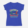 The Choice Is Yours-womens v-neck tee-StudioM6