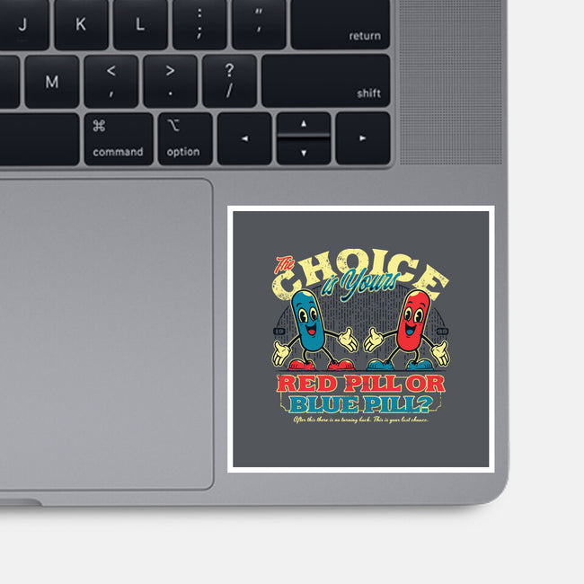 The Choice Is Yours-none glossy sticker-StudioM6