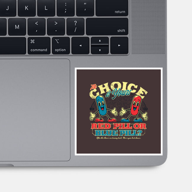 The Choice Is Yours-none glossy sticker-StudioM6