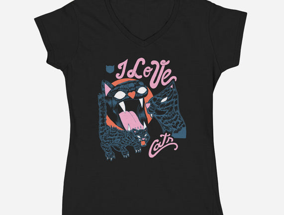 I Love Cats Vintage