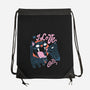 I Love Cats Vintage-none drawstring bag-tobefonseca
