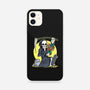 Death Holding Flowers-iphone snap phone case-tobefonseca