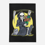 Death Holding Flowers-none outdoor rug-tobefonseca
