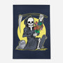 Death Holding Flowers-none outdoor rug-tobefonseca