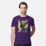 Death Holding Flowers-mens premium tee-tobefonseca