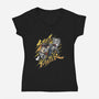 Street Fighter-womens v-neck tee-ShirtGoblin