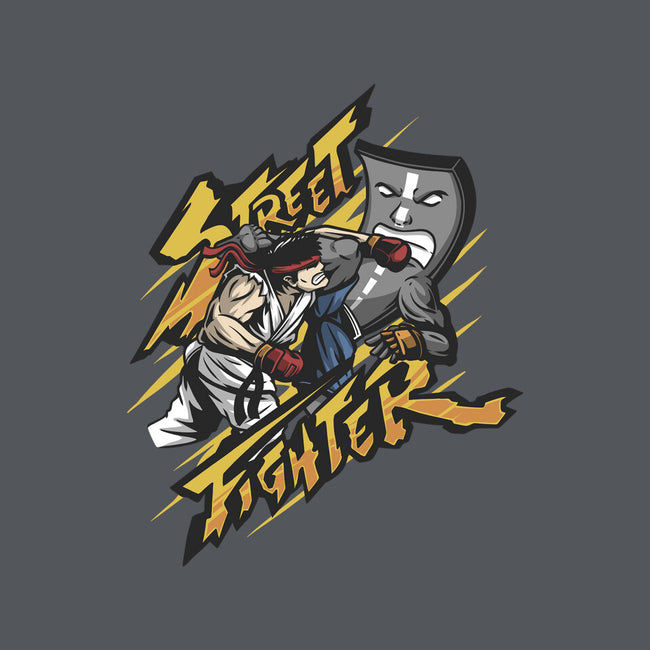 Street Fighter-none adjustable tote bag-ShirtGoblin