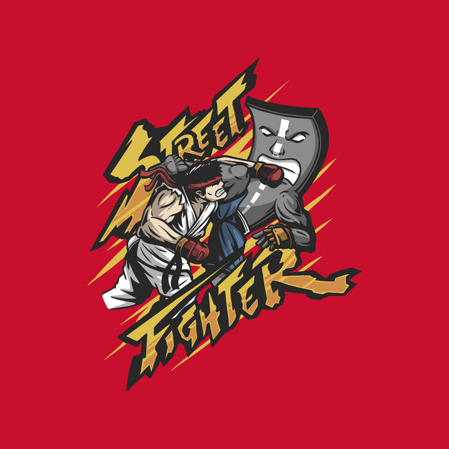 Street Fighter-womens off shoulder sweatshirt-ShirtGoblin