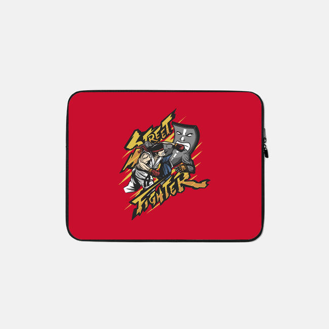 Street Fighter-none zippered laptop sleeve-ShirtGoblin
