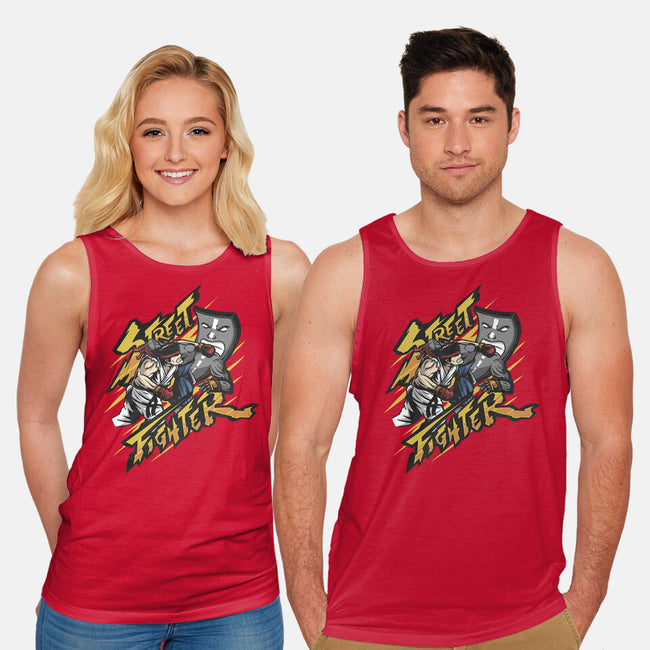 Street Fighter-unisex basic tank-ShirtGoblin