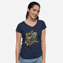 Street Fighter-womens v-neck tee-ShirtGoblin