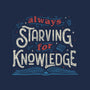 Starving For Knowledge-none dot grid notebook-tobefonseca