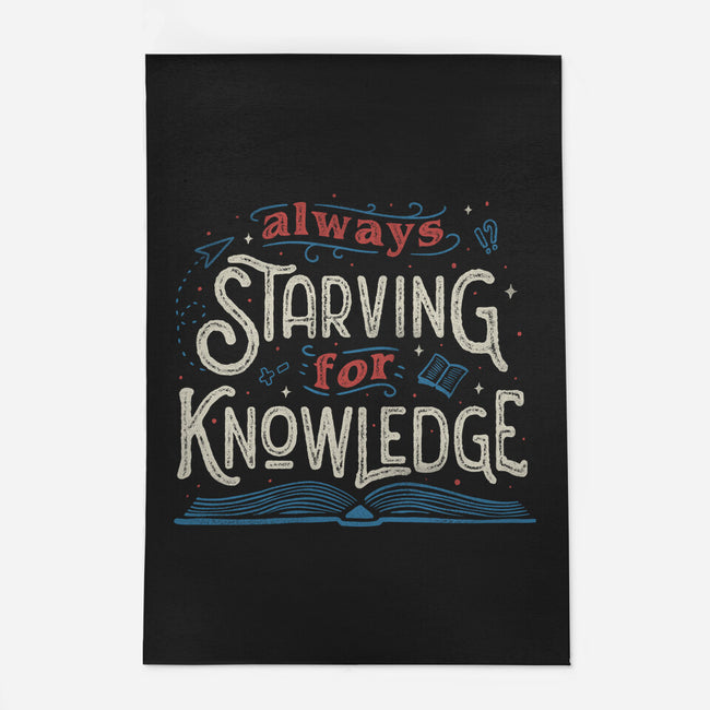 Starving For Knowledge-none outdoor rug-tobefonseca