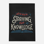 Starving For Knowledge-none outdoor rug-tobefonseca