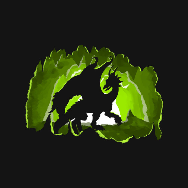 Dragon In The Cave-none glossy sticker-Nickbeta Designs
