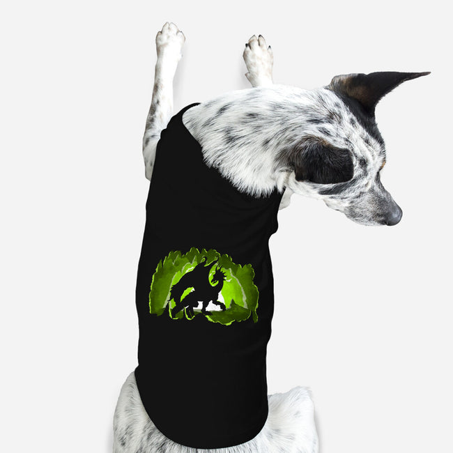 Dragon In The Cave-dog basic pet tank-Nickbeta Designs