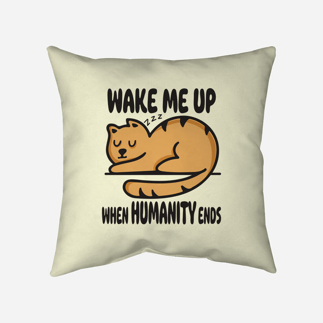 Humanity-none removable cover w insert throw pillow-turborat14