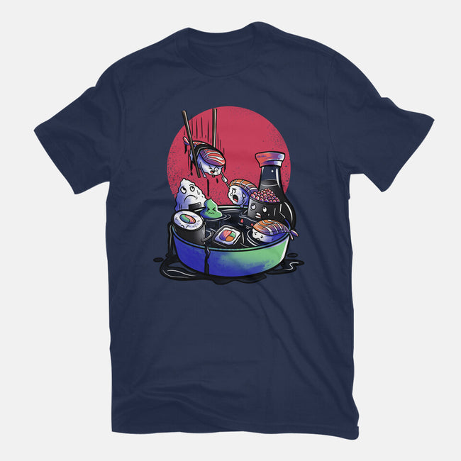 The Kidnapping Of The Nigiri-unisex basic tee-fanfabio