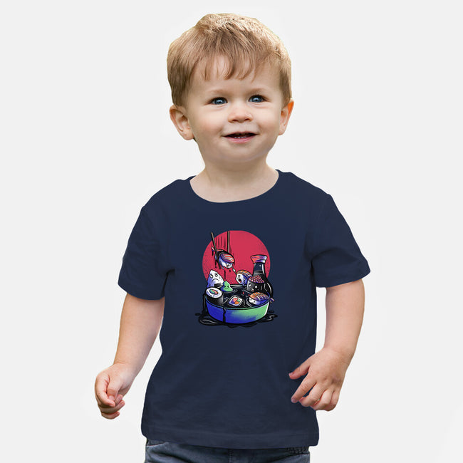 The Kidnapping Of The Nigiri-baby basic tee-fanfabio