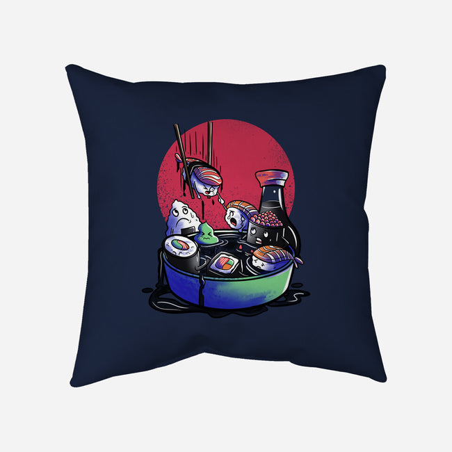 The Kidnapping Of The Nigiri-none removable cover w insert throw pillow-fanfabio