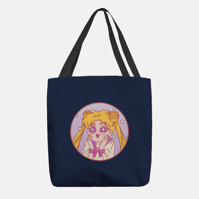 Pastel Moon-none basic tote bag-fanfreak1