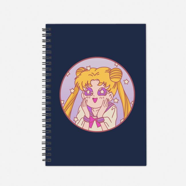 Pastel Moon-none dot grid notebook-fanfreak1