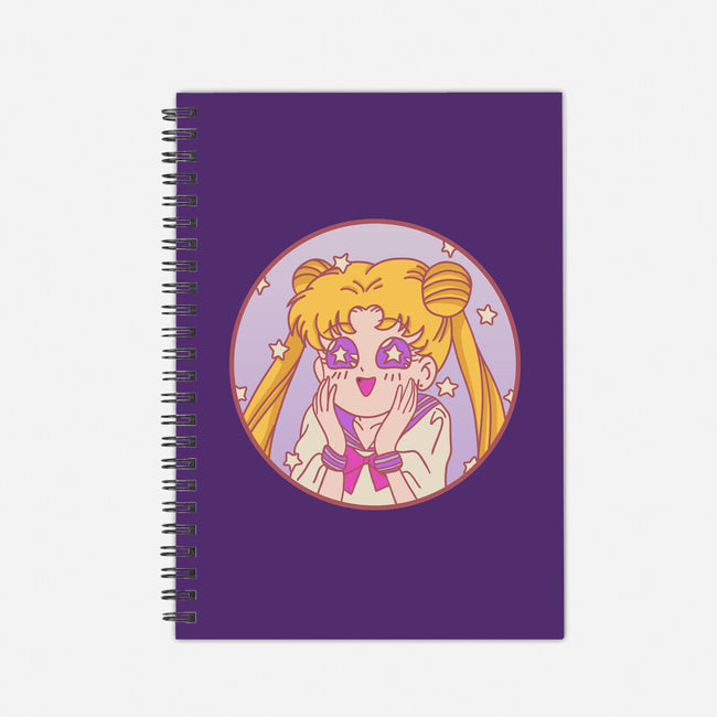 Pastel Moon-none dot grid notebook-fanfreak1