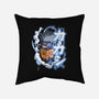 The Ninja Who Copies-none removable cover w insert throw pillow-Diego Oliver