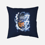 The Ninja Who Copies-none removable cover w insert throw pillow-Diego Oliver