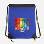 Color Dice-none drawstring bag-Vallina84