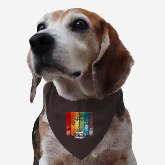Color Dice-dog adjustable pet collar-Vallina84
