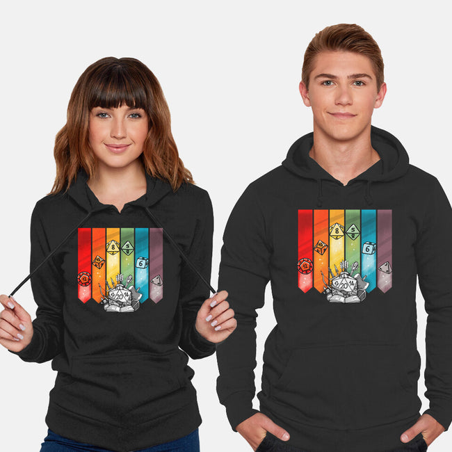 Color Dice-unisex pullover sweatshirt-Vallina84
