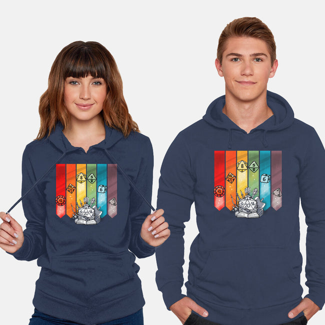 Color Dice-unisex pullover sweatshirt-Vallina84