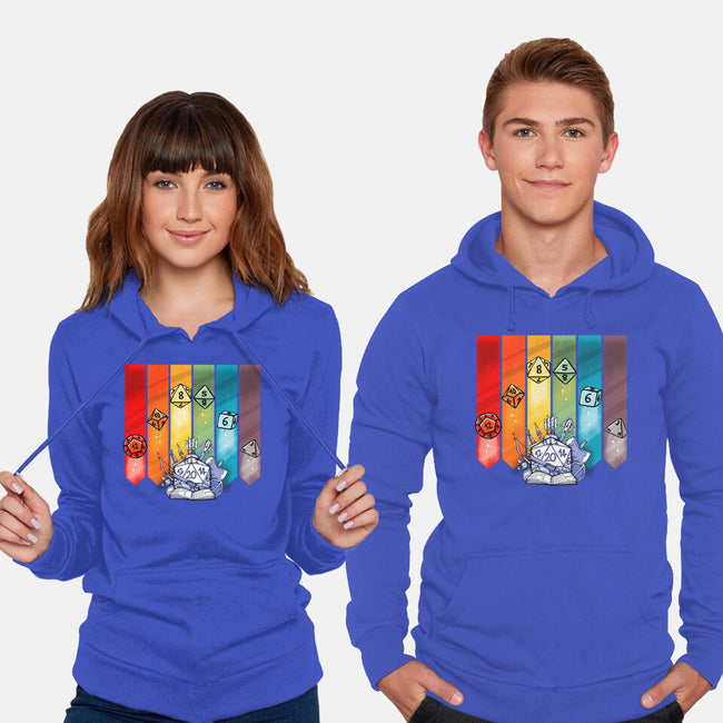 Color Dice-unisex pullover sweatshirt-Vallina84