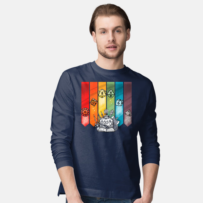 Color Dice-mens long sleeved tee-Vallina84