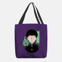 Psycho Student-none basic tote bag-Alundrart