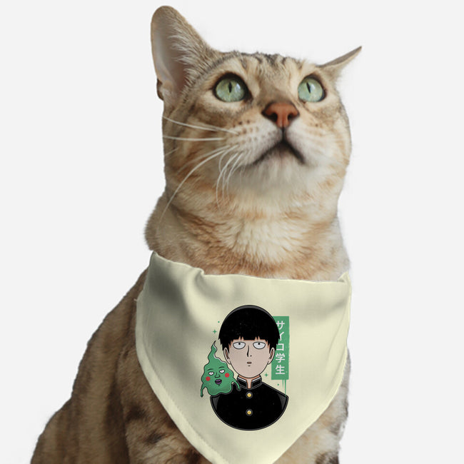 Psycho Student-cat adjustable pet collar-Alundrart