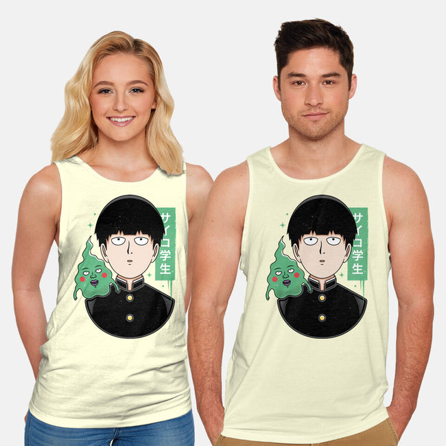 Psycho Student-unisex basic tank-Alundrart