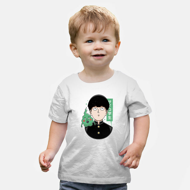 Psycho Student-baby basic tee-Alundrart