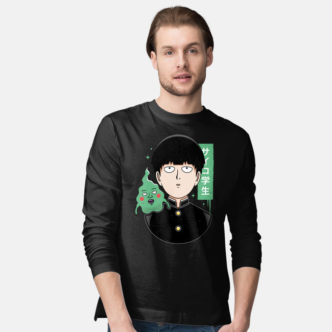 Psycho Student-mens long sleeved tee-Alundrart