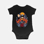 The Nine Tailed Ninja-baby basic onesie-Badbone Collections